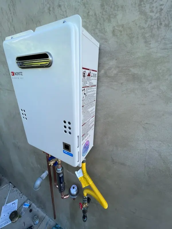 Tankless water heater installation for Olive Branch homes