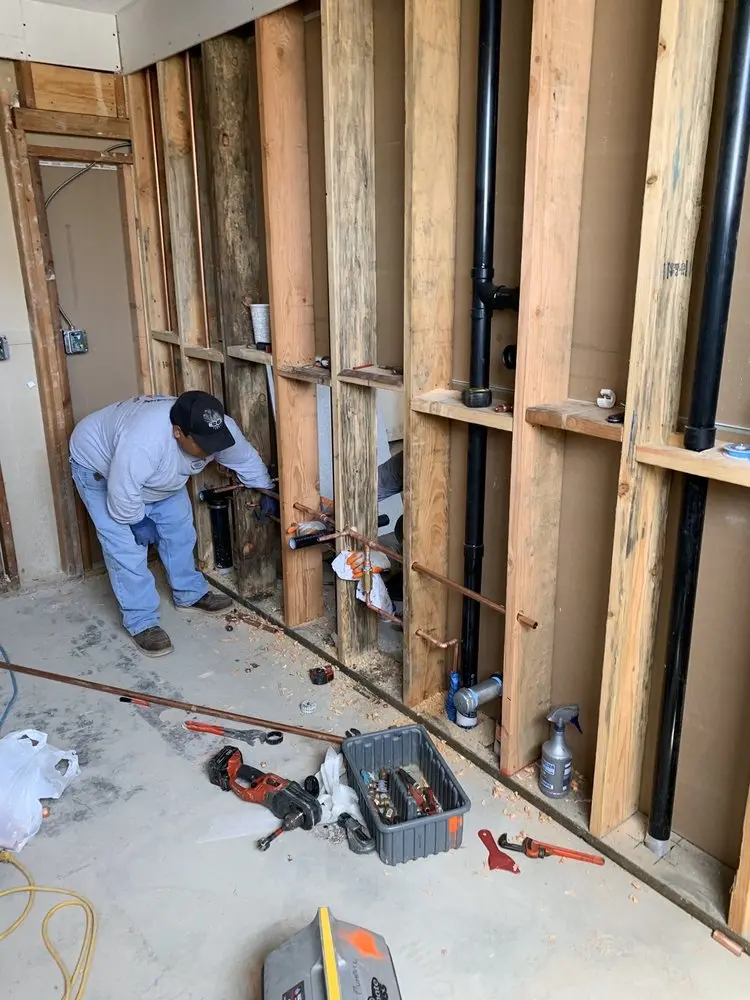 Commercial rough-in plumbing for Trenchless Sewer Repair in Olive Branch
